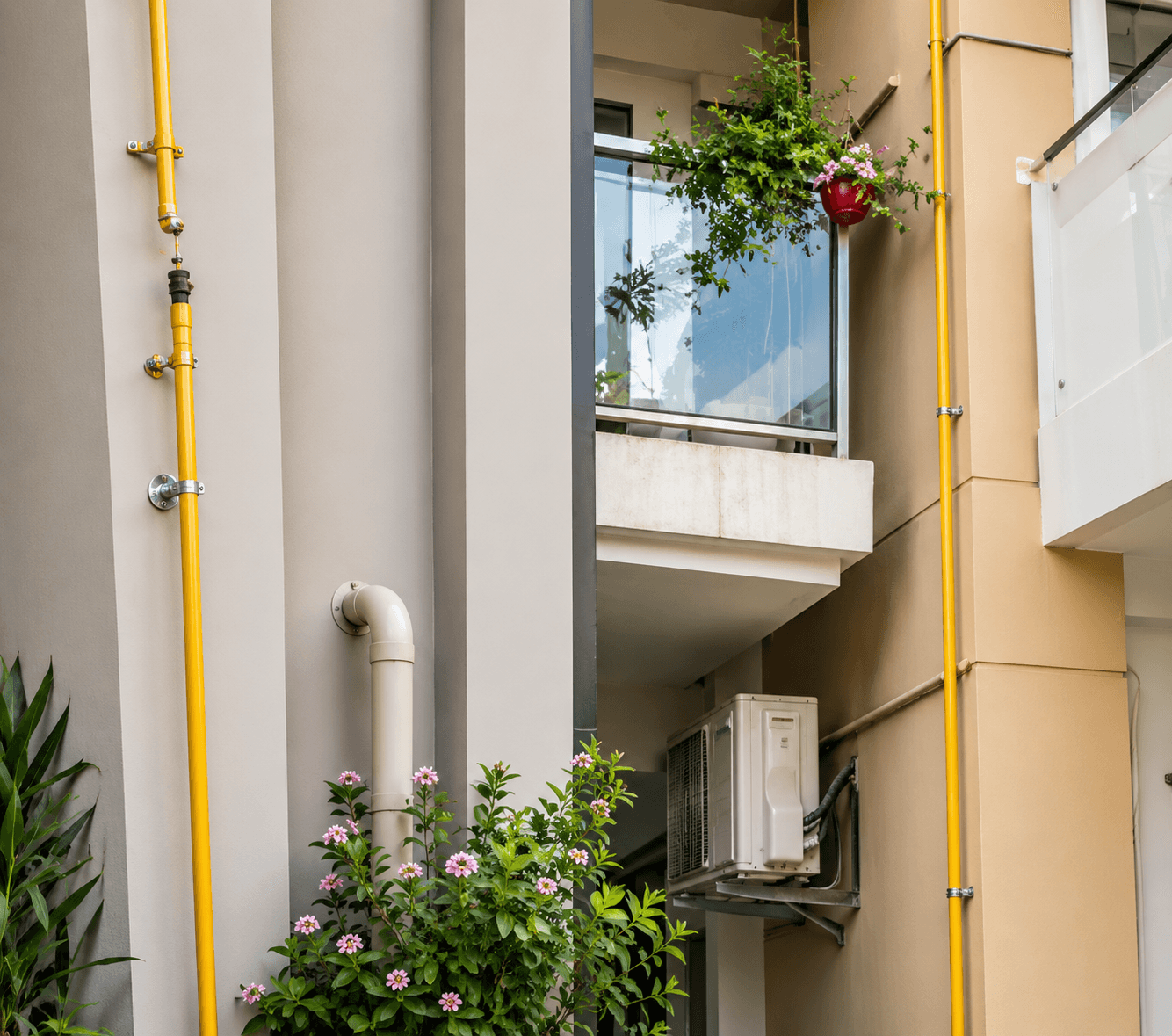 Apartment Gas Pipeline Installation